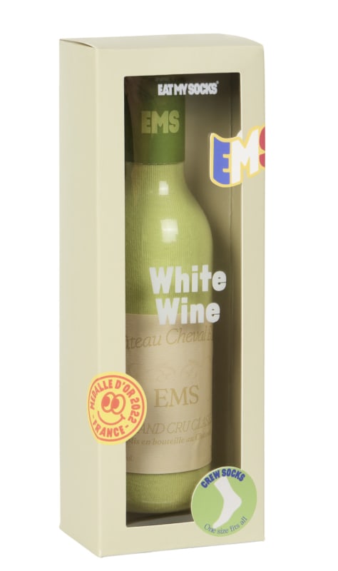 White Wine Socks Gift Product Image