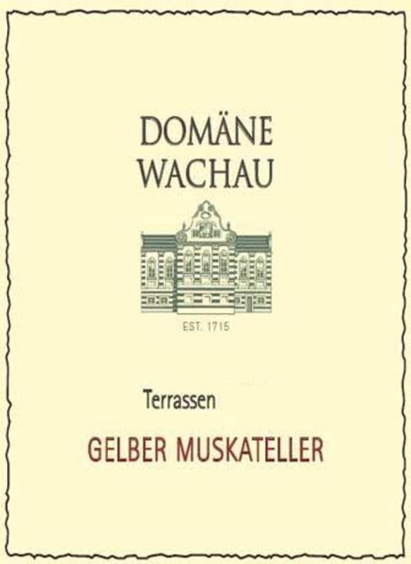 Domane Wachau Terrassen Gelber Muskateller 2016 Front Label