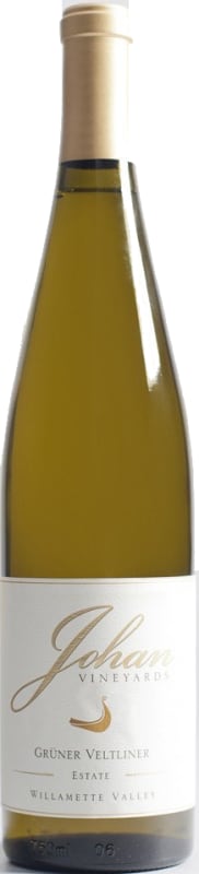 Johan Vineyards Gruner Veltliner 2014 Front Bottle Shot