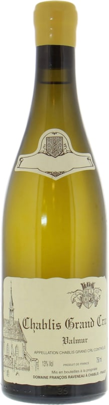 Domaine Francois Raveneau Chablis Valmur Grand Cru 2020 Front Bottle Shot