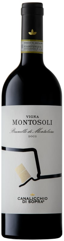 Canalicchio di Sopra Brunello di Montalcino Vigna Montosoli 2019 Front Bottle Shot