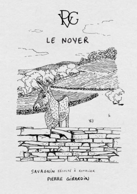 Pierre Girardin Savagnin Le Noyer 2022 Front Label