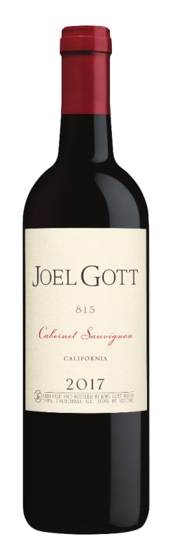 Joel Gott Blend No. 815 Cabernet Sauvignon 2017 Front Bottle Shot