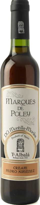 Toro Albala Marques De Poley Cream Pedro Ximenez (500ML) Front Bottle Shot