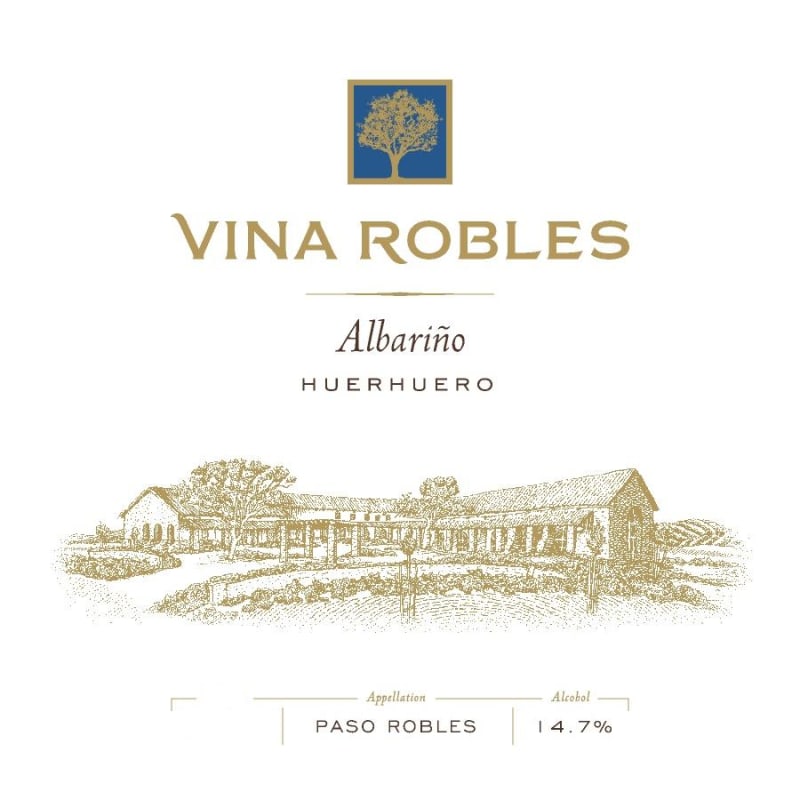 Vina Robles Albarino 2016 Front Label