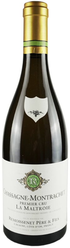 Remoissenet Chassagne-Montrachet Maltroie Premier Cru 2022 Front Bottle Shot