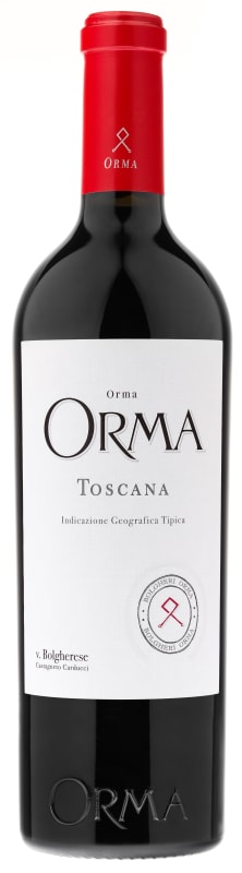 Orma Toscana 2007 Front Bottle Shot