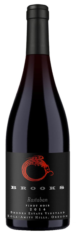 Brooks Rastaban Pinot Noir 2014 Front Bottle Shot