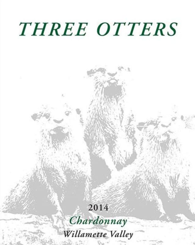Fullerton Wines Willamette Valley Three Otters Chardonnay 2014 Front Label