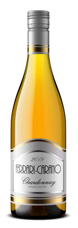 Ferrari-Carano Chardonnay 2019 Front Bottle Shot