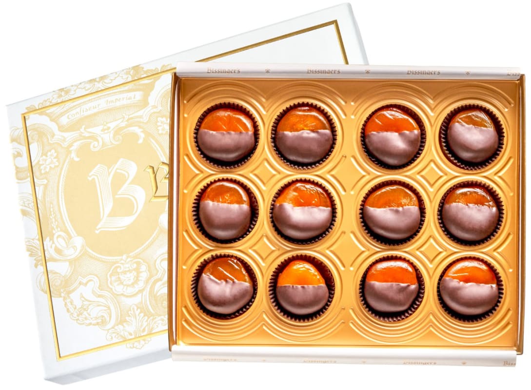 Bissinger's Dark Chocolate Covered Apricots Gift Product Image