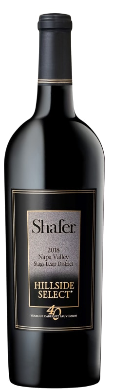 Shafer Hillside Select Cabernet Sauvignon 2018 Front Bottle Shot