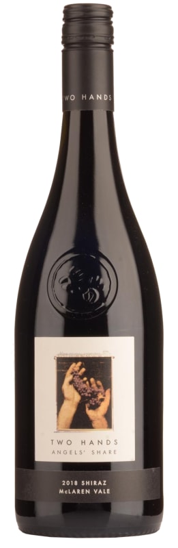Two Hands Angels' Share Shiraz 2018 Front Bottle Shot