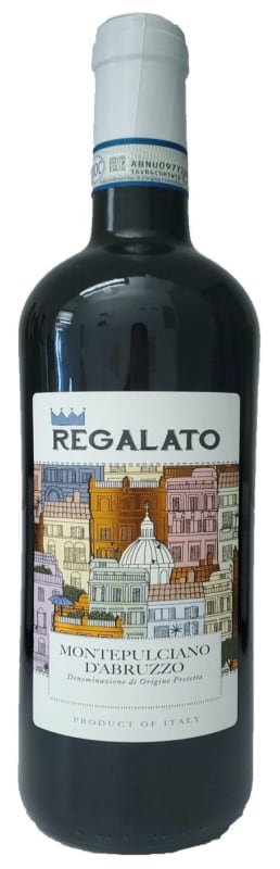 Regalato Montepulciano d'Abruzzo 2020 Front Bottle Shot