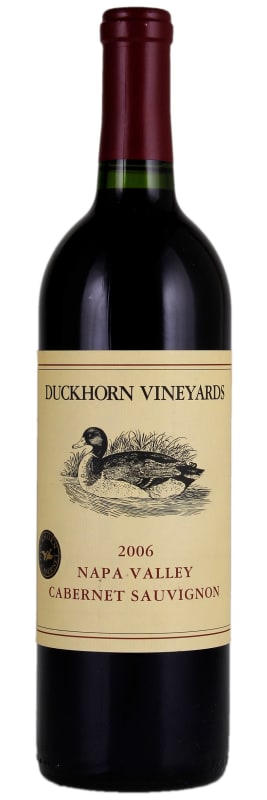 Duckhorn Napa Valley Cabernet Sauvignon 2006 Front Bottle Shot