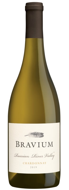 Bravium Russian River Valley Chardonnay 2019 Front Bottle Shot