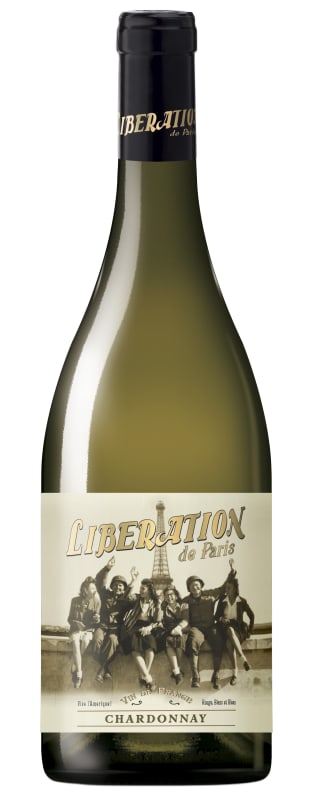 Liberation de Paris Chardonnay 2017 Front Bottle Shot