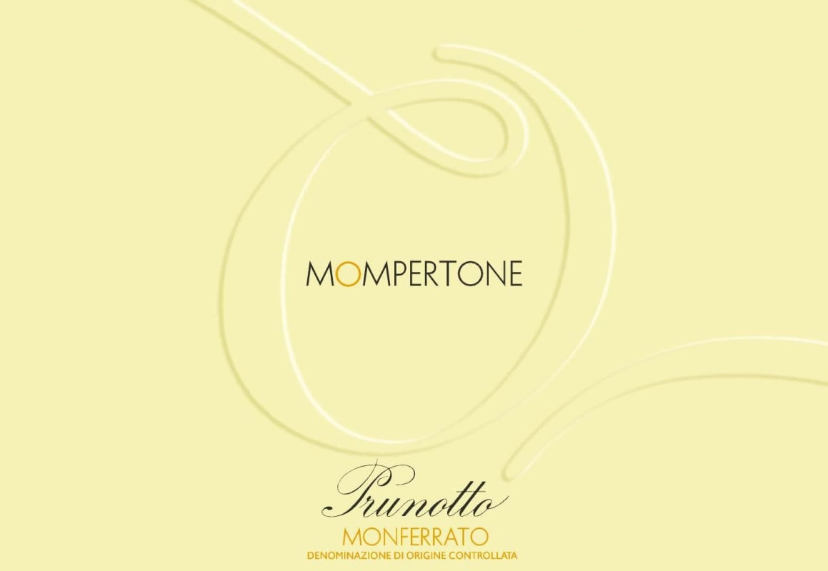 Prunotto Monferrato Mompertone 2017 Front Label