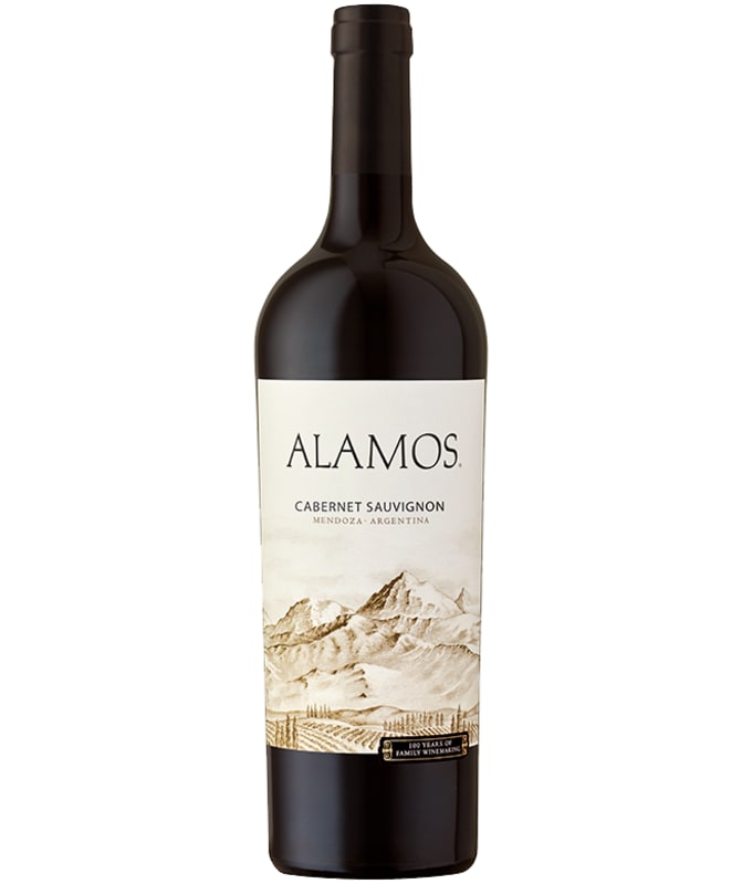 Alamos Cabernet Sauvignon 2020 Front Bottle Shot