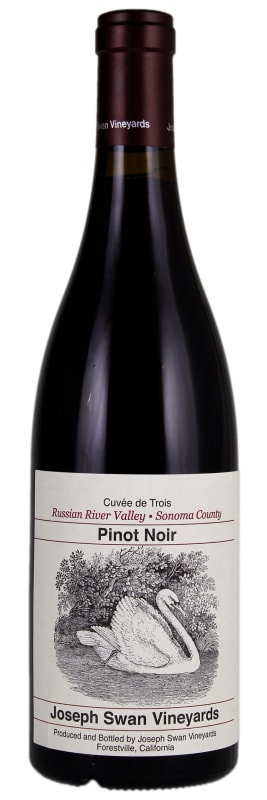 Joseph Swan Cuvee de Trois Pinot Noir 2018 Front Bottle Shot