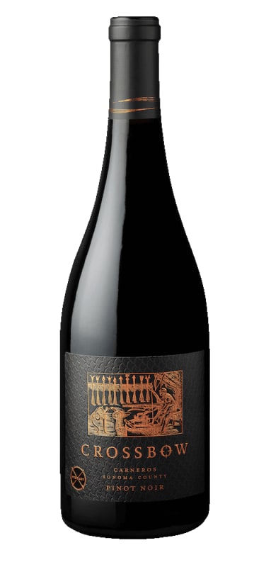 Crossbow Sonoma Pinot Noir 2020 Front Bottle Shot