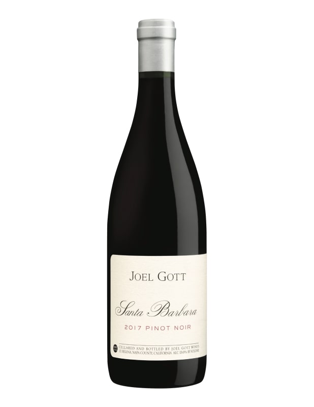 Joel Gott Santa Barbara Pinot Noir 2017 Front Bottle Shot