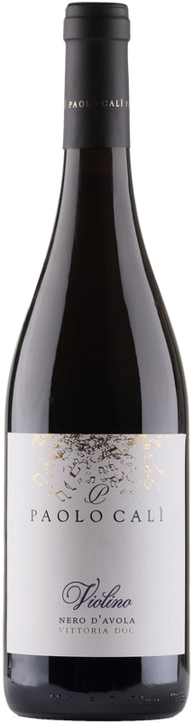 Paolo Cali Vittoria Violino Nero d'Avola 2017 Front Bottle Shot