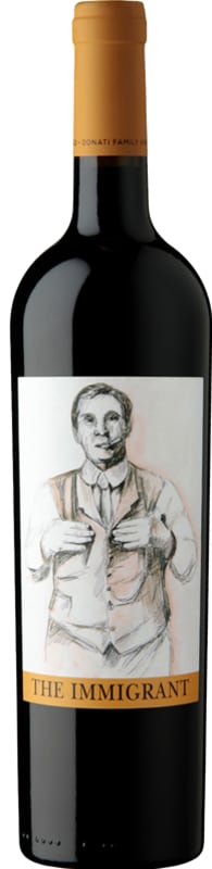 Donati Family Vineyards The Immigrant 2015 Front Bottle Shot