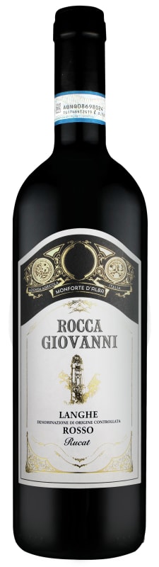 Rocca Giovanni Langhe Rosso Rucat 2021 Front Bottle Shot