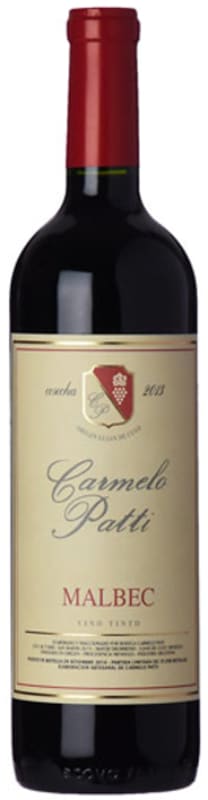 Carmelo Patti Malbec 2013 Front Bottle Shot