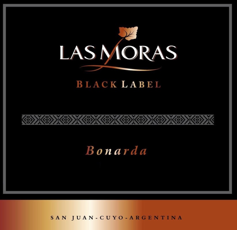 Finca Las Moras Black Label Bonarda 2014 Front Label