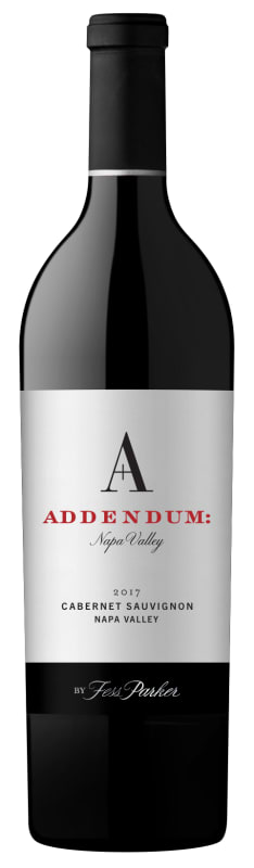 Addendum Napa Valley Cabernet Sauvignon 2017 Front Bottle Shot