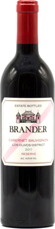 Brander Cabernet Sauvignon Reserve 2017 Front Bottle Shot