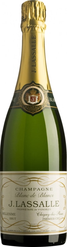 J. Lassalle Blanc de Blancs Brut Premier Cru 2011 Front Bottle Shot