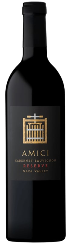 Amici Napa Valley Reserve Cabernet Sauvignon 2022 Front Bottle Shot