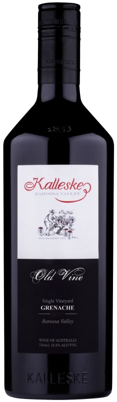 Kalleske Old Vine Grenache 2015 Front Bottle Shot