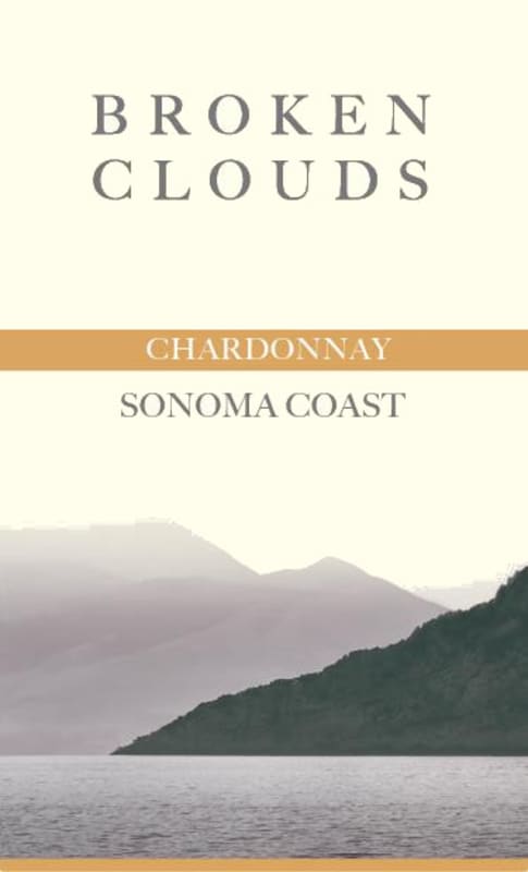 Broken Clouds Sonoma Coast Chardonnay 2014 Front Label