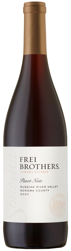 Frei Brothers Reserve Russian River Pinot Noir 2020 Front Bottle Shot