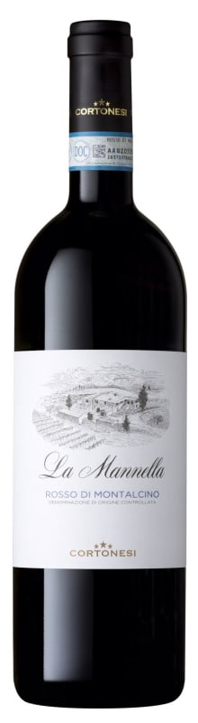 Cortonesi La Mannella Rosso di Montalcino 2022 Front Bottle Shot
