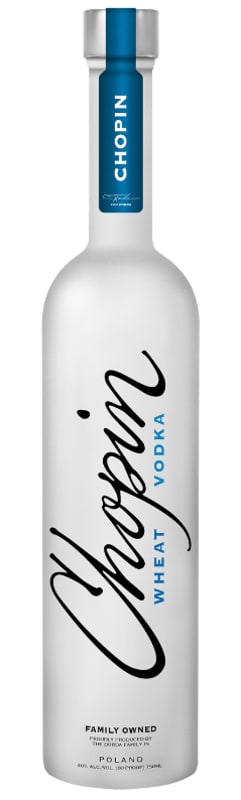 Chopin Wheat Vodka Front Bottle Shot
