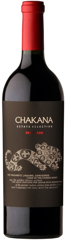 Bodega Chakana Estate Selection Red 2020 Front Bottle Shot