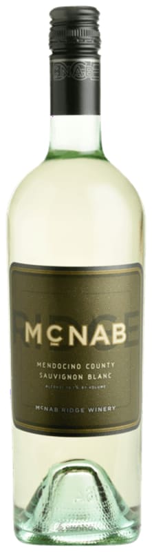 McNab Ridge Winery Sauvignon Blanc 2022 Front Bottle Shot