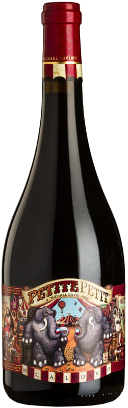 Michael David Winery Petite Petit 2021 Front Bottle Shot