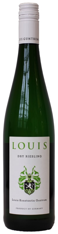 Louis Guntrum Rheinhessen Dry Riesling 2016 Front Bottle Shot