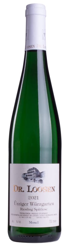 Dr. Loosen Urziger Wurzgarten Riesling Spatlese 2021 Front Bottle Shot