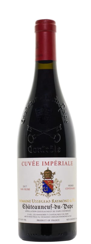 Domaine Raymond Usseglio Chateauneuf-du-Pape Cuvee Imperiale 2019 Front Bottle Shot