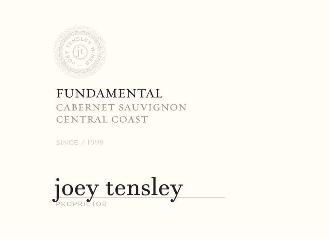 Tensley Fundamental Cabernet Sauvignon 2017 Front Label