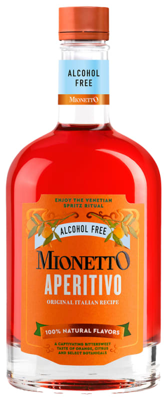 Mionetto Aperitivo Alcohol Free (500ML) Front Bottle Shot
