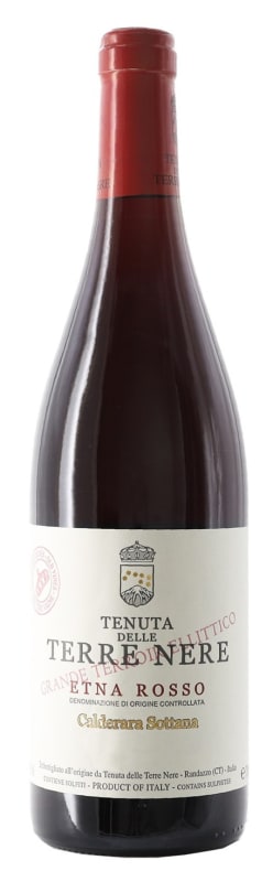 Tenuta delle Terre Nere Etna Rosso Calderara Sottana 2022 Front Bottle Shot