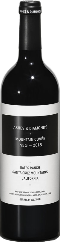 Ashes & Diamonds Bates Ranch Mountain Cuvee No. 3 2018 Front Bottle Shot